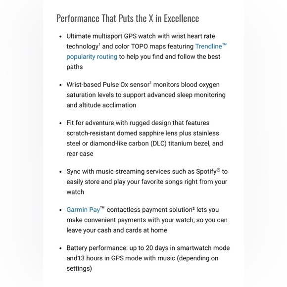 Garmin Fenix 5 Plus Sapphire - Picture 6 of 16